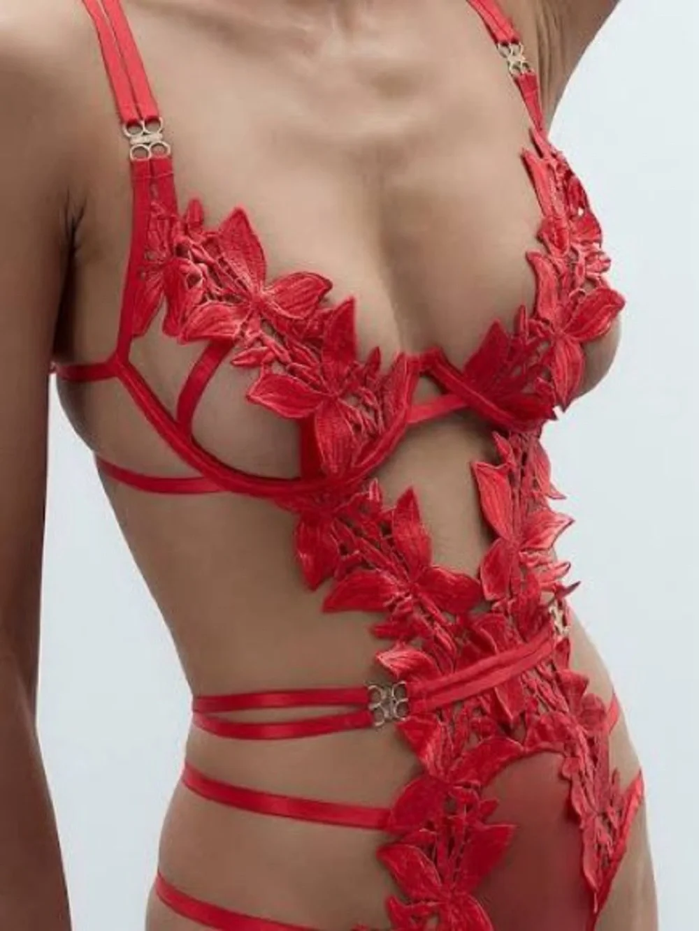 BLUEBELLA Ophelia Wired Bodysuit sz 36D